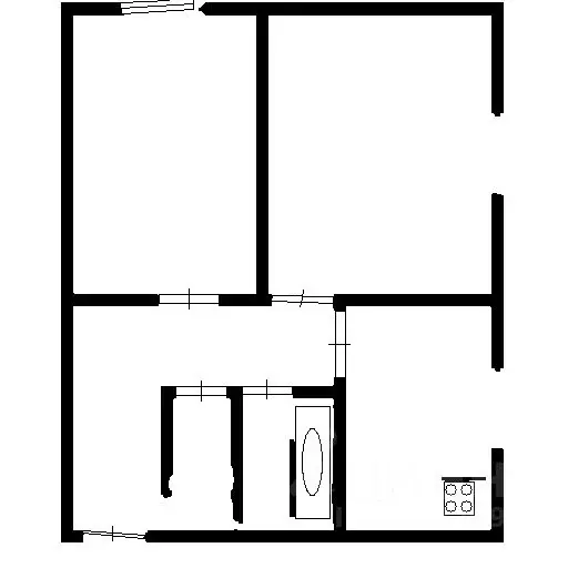 2-к кв. Москва Малая Черкизовская ул., 64 (38.3 м) - Фото 1