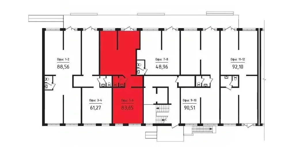 Офис в Адыгея, Майкоп Степная ул. (84 м) - Фото 2