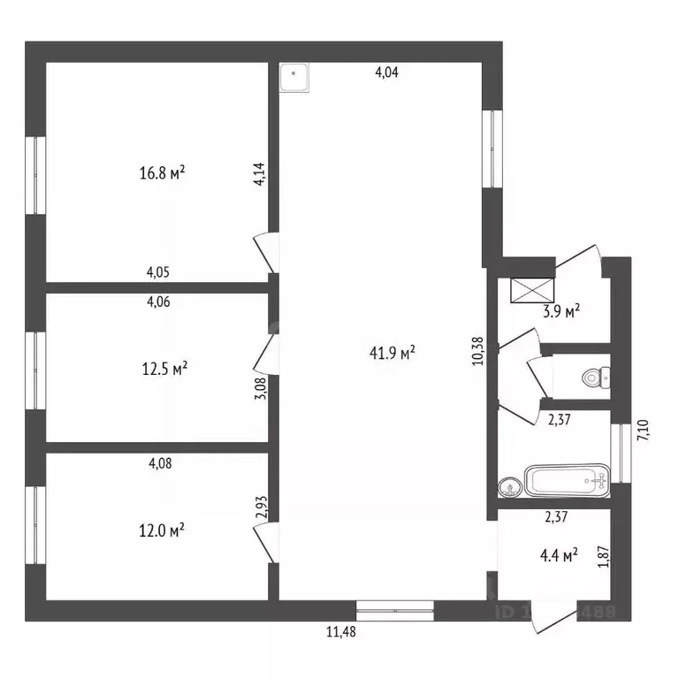 Дом в Амурская область, Благовещенск пос. Моховая Падь, ул. Моховая, ... - Фото 1