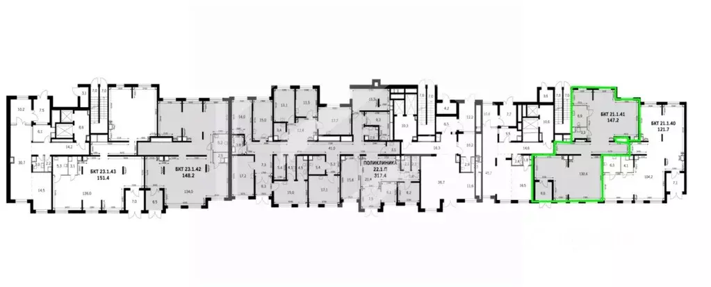 Торговая площадь в Московская область, Ленинский городской округ, пос. ... - Фото 2