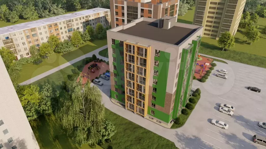 2-к. квартира, 73,7 м, 7/8 эт. - Фото 1