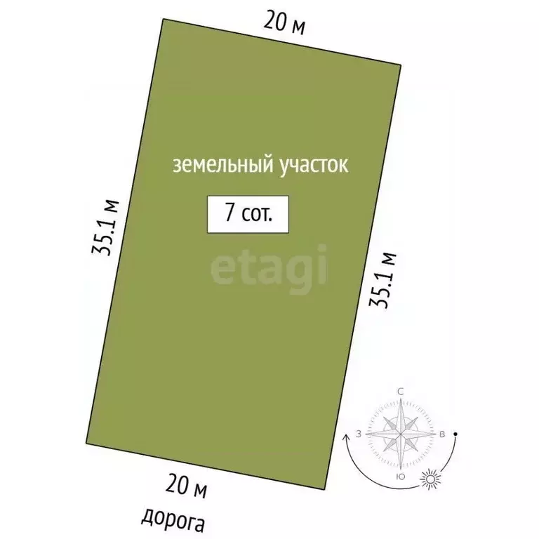 Участок в Тюменская область, Тюмень Звенящие Кедры Тюмени ДНП,  (7.0 ... - Фото 2