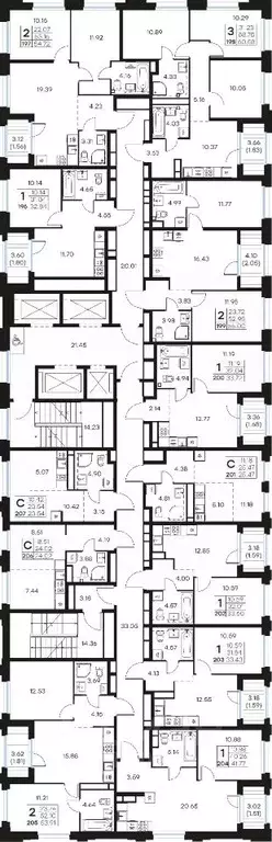 1-к кв. Нижегородская область, Нижний Новгород Глоракс Левобережный ... - Фото 1