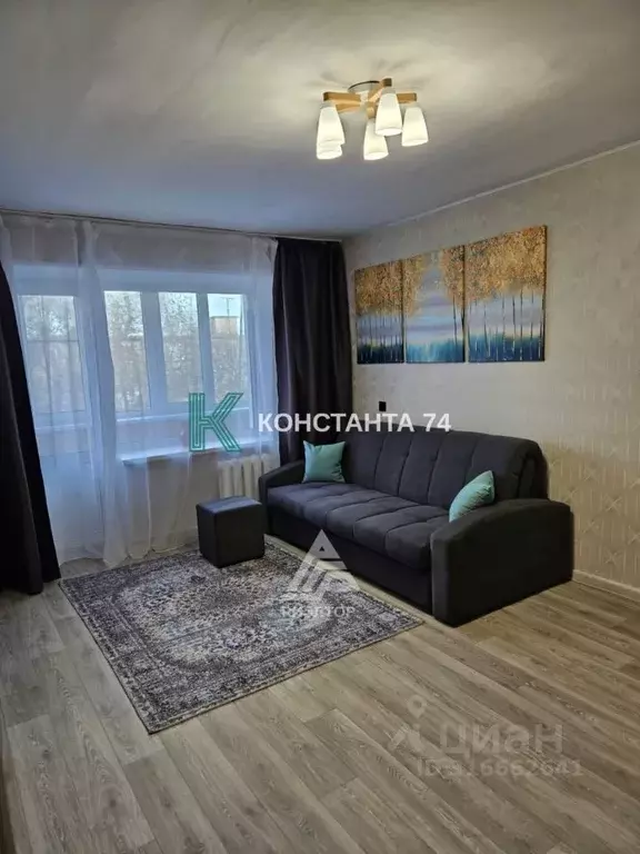 1-к кв. Челябинская область, Челябинск ул. Калинина, 19 (33.0 м) - Фото 0