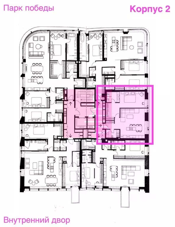 2-к кв. Москва ул. Братьев Фонченко, 1к2 (76.04 м) - Фото 1