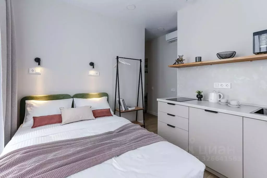 1-к кв. Москва Новоостаповская ул., 20 (18.0 м) - Фото 2