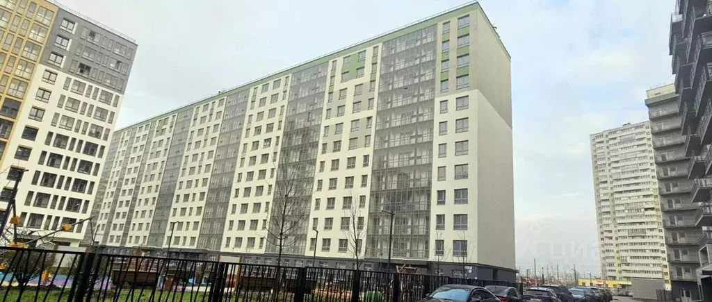 1-к кв. Санкт-Петербург пос. Шушары, просп. Старорусский, 3к1 (33.8 м) - Фото 2