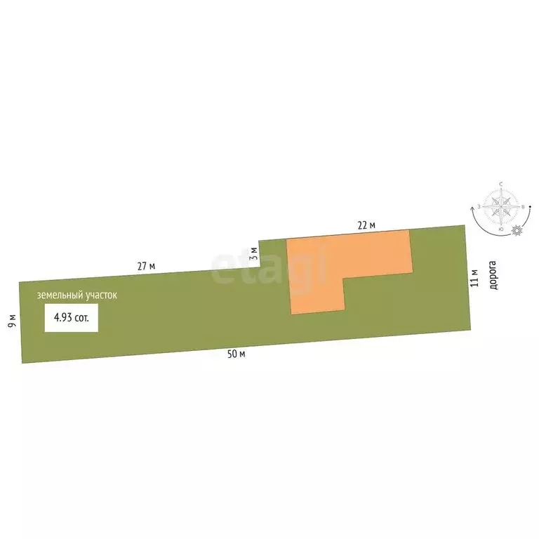 Дом в Краснодарский край, муниципальный округ Анапа, посёлок ... - Фото 1