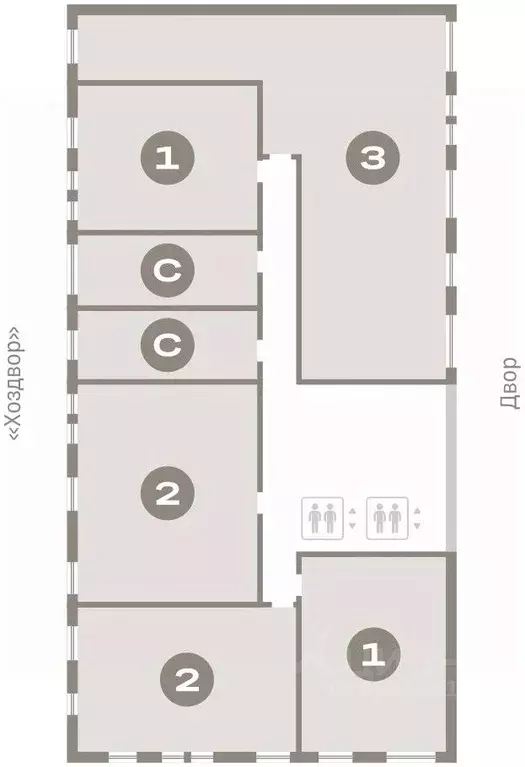 2-к кв. Тюменская область, Тюмень ул. Республики, 203к1 (64.76 м) - Фото 1