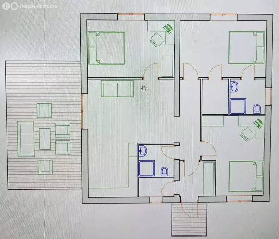 Дом в Завьяловский район, деревня Лудорвай (117.8 м) - Фото 1