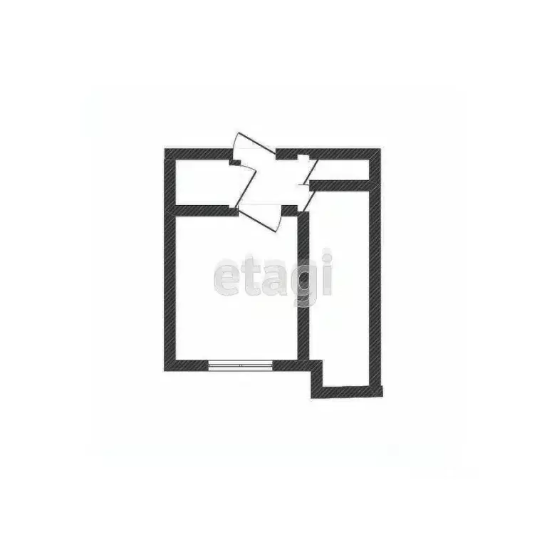 1-к кв. Белгородская область, Старый Оскол Солнечный мкр, 9 (30.0 м) - Фото 1