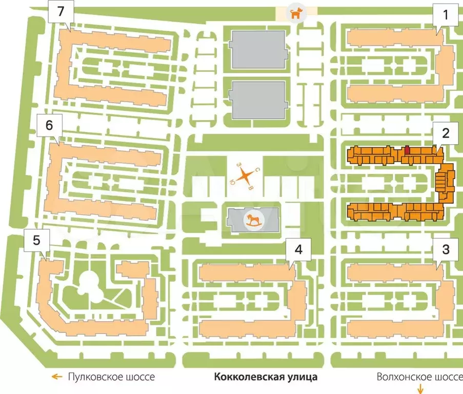 Квартира-студия, 26,8 м, 2/5 эт. - Фото 1