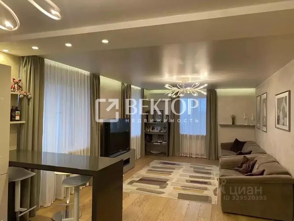 3-к кв. Ярославская область, Ярославль Красноборская ул., 34к2 (148.8 ... - Фото 2