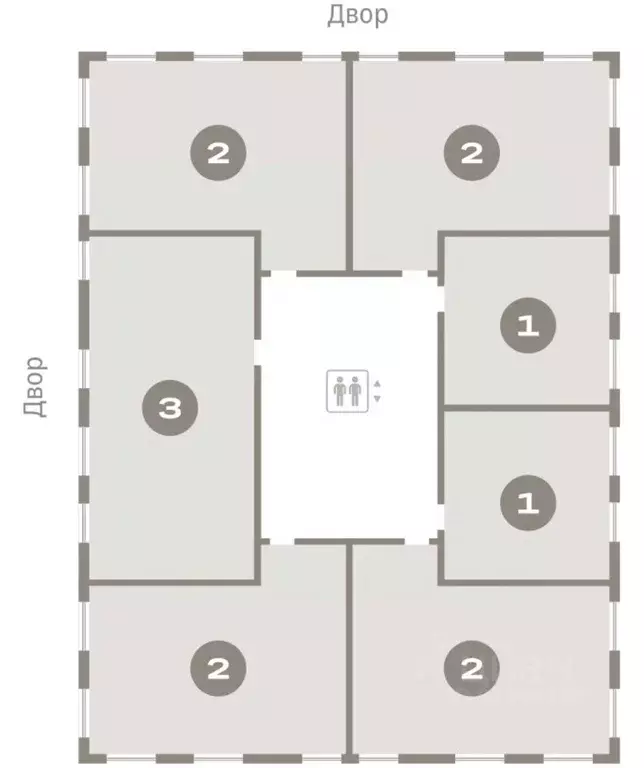 2-к кв. Свердловская область, Екатеринбург ул. Гастелло, 14 (69.24 м) - Фото 1