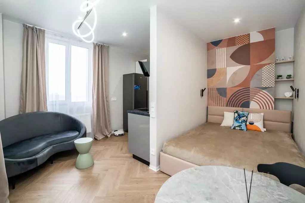 Студия Приморский край, Владивосток ул. Полковника Фесюна, 22 (28.0 м) - Фото 2