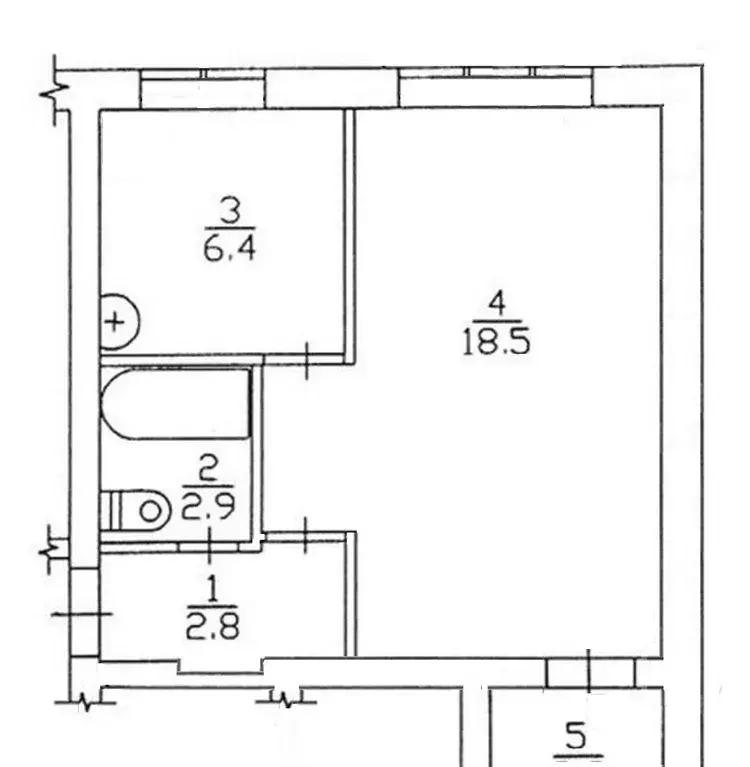 Продаётся 1-к квартира, 32.2 м - Фото 0