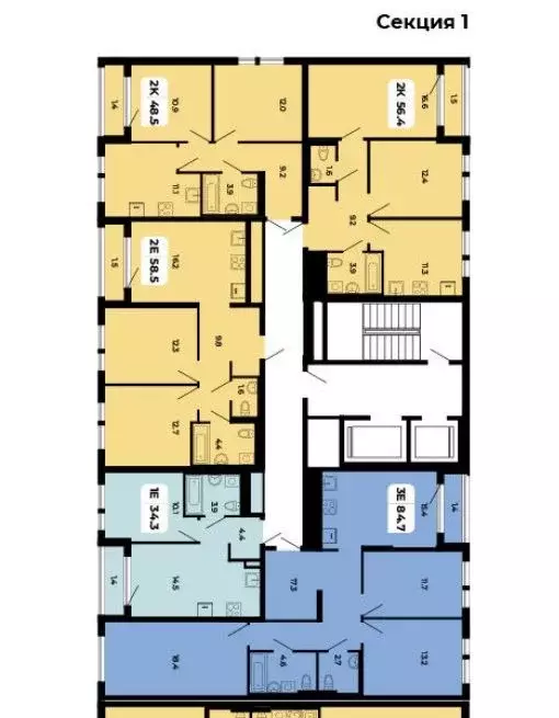 2-к кв. Ростовская область, Аксайский район, Щепкинское с/пос, пос. ... - Фото 2