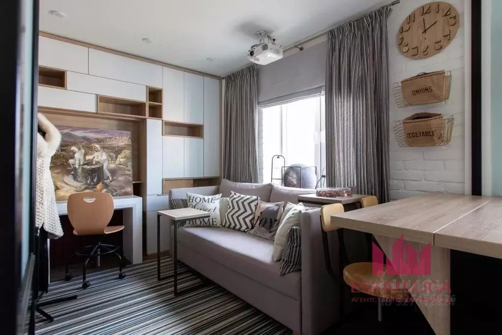 1-к кв. Москва Грузинский пер., 14 (34.7 м) - Фото 1