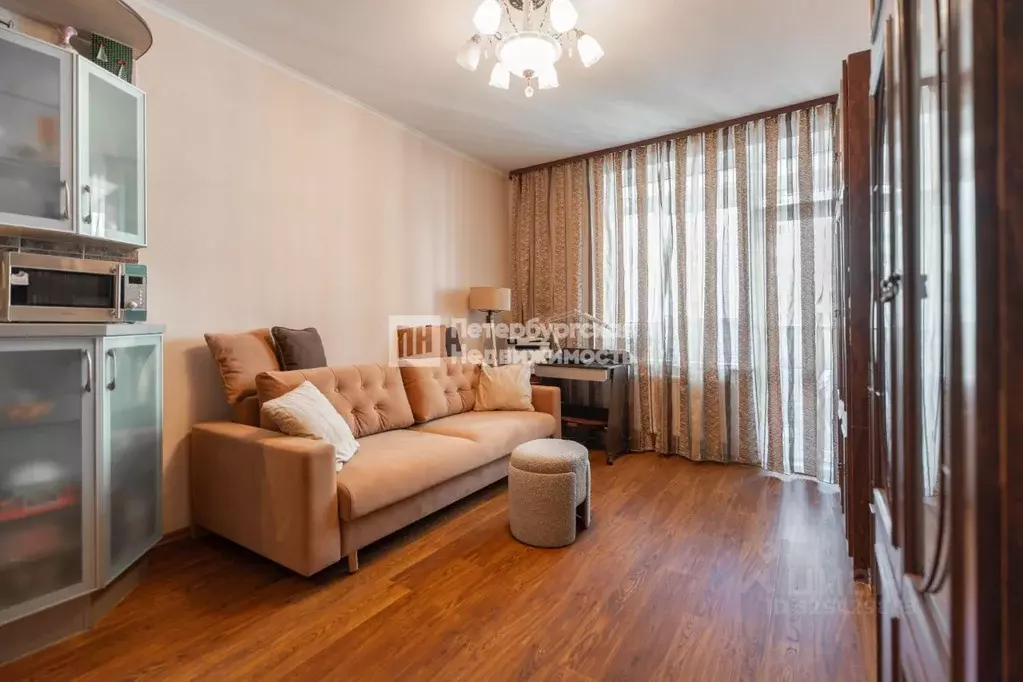 1-к кв. Санкт-Петербург Ленинский просп., 74к2 (46.4 м) - Фото 1
