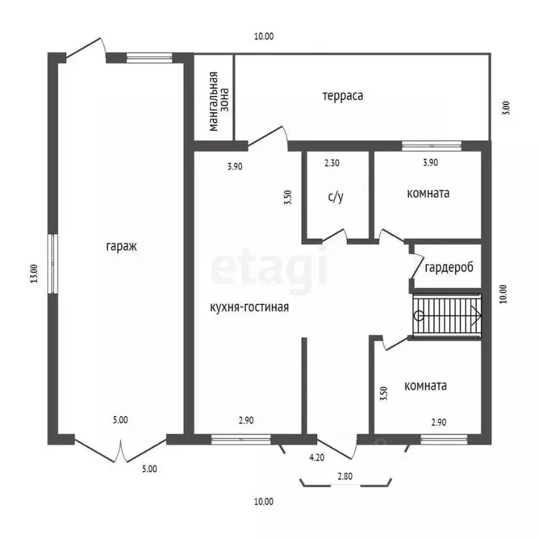 Дом в Красноярский край, Сосновоборский муниципальный округ, с. ... - Фото 1