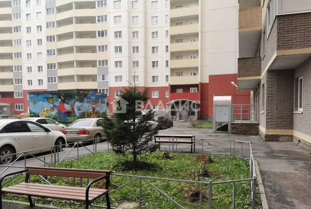 1-к кв. Ленинградская область, Всеволожск Южный мкр, просп. ... - Фото 2