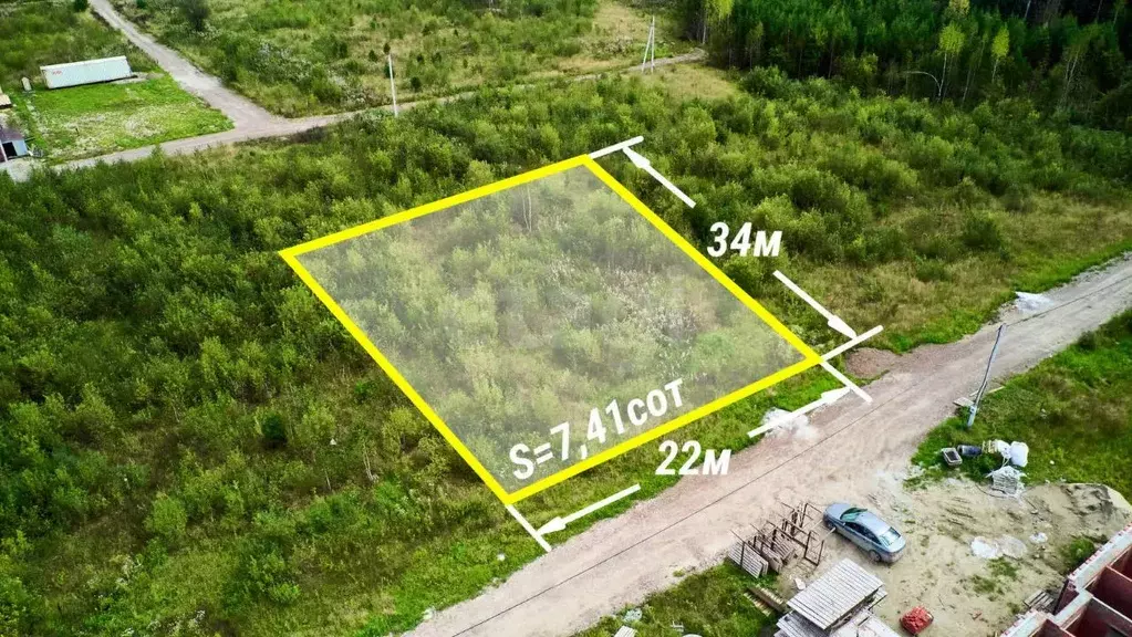 Участок в Томская область, Томский район, Слобода Вольная ДНП проезд ... - Фото 2