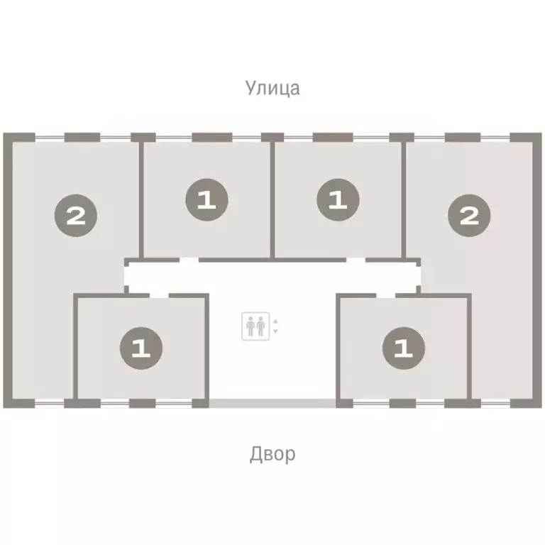 2-к кв. Омская область, Омск  (66.98 м) - Фото 2