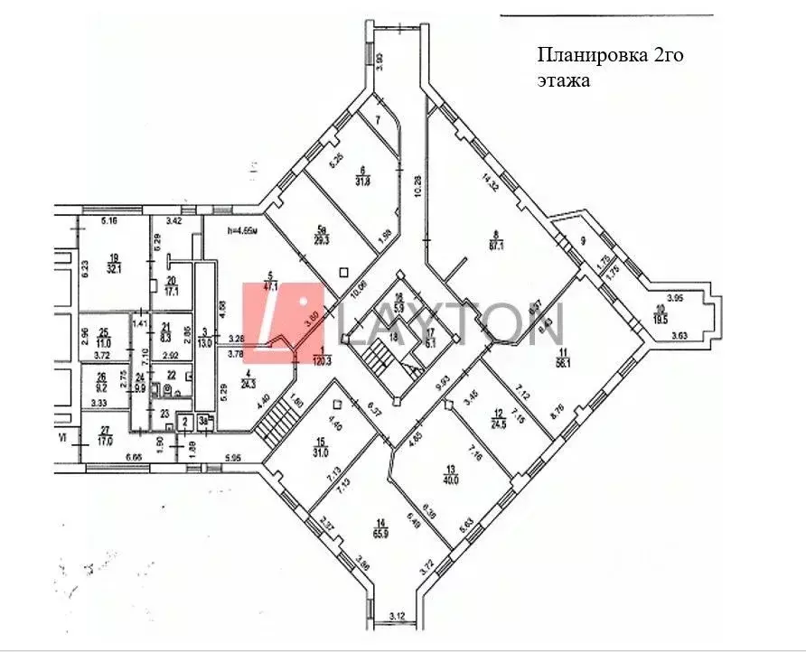 Офис в Москва Мясницкая ул., 35 (2246 м) - Фото 0