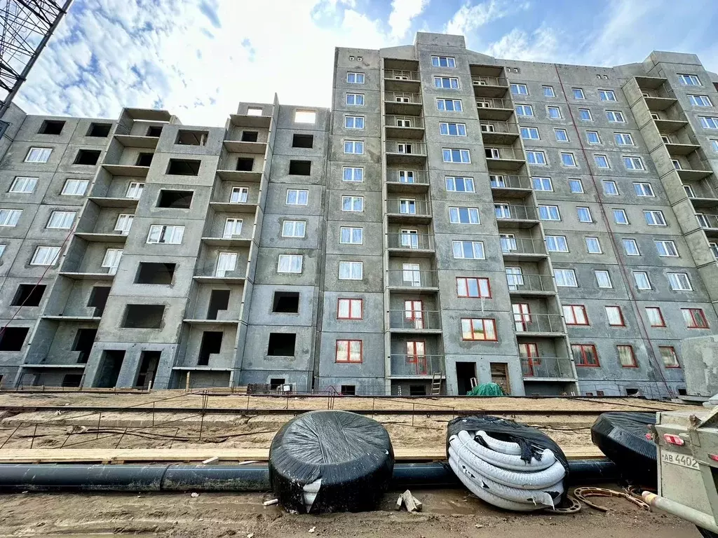 2-к. квартира, 54,9 м, 6/10 эт. - Фото 1