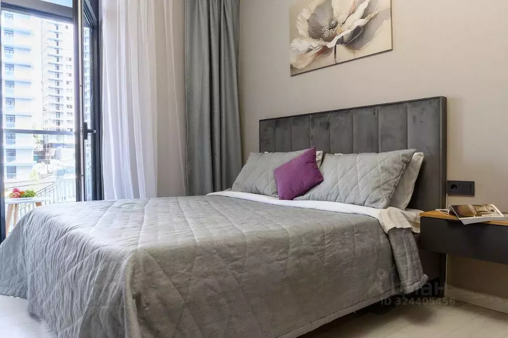 Студия Краснодарский край, Сочи Бытха мкр, ул. Ясногорская, 16/2к2 ... - Фото 1