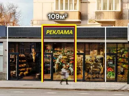Помещение свободного назначения в Москва ул. Красная Пресня, 12 (109 ... - Фото 2
