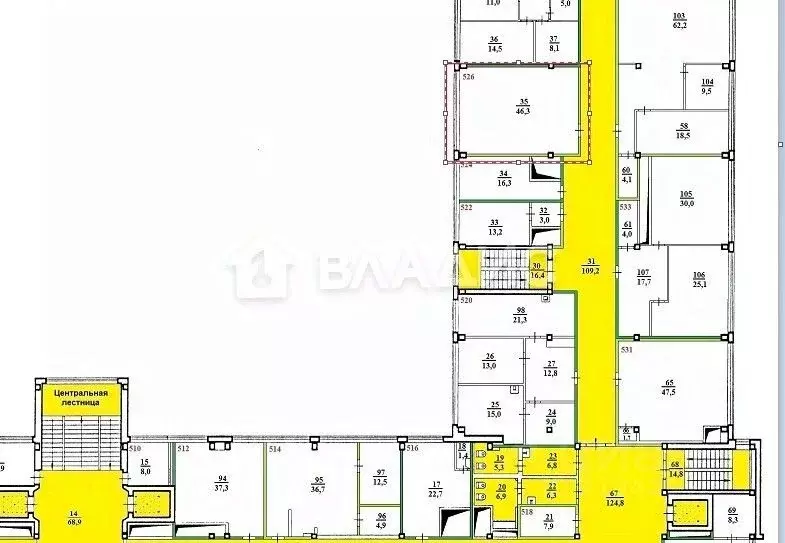 Офис в Новосибирская область, Новосибирск ул. Фрунзе, 5 (46 м) - Фото 1