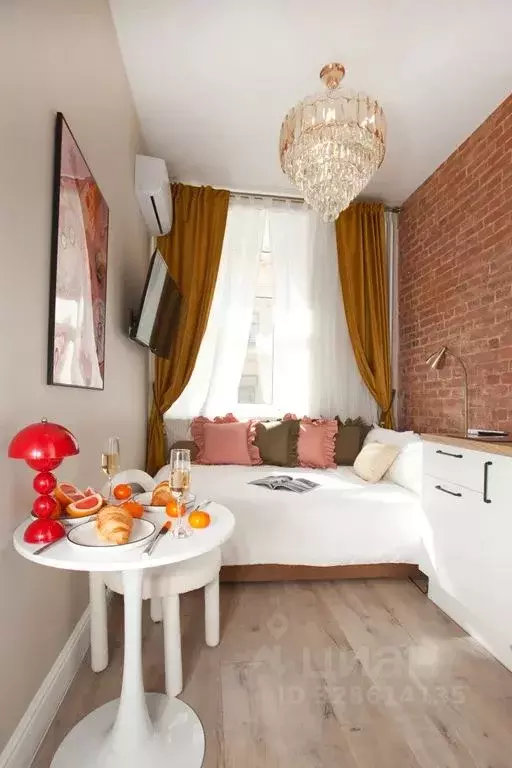 1-к кв. Москва Тверской бул., 19 (18.0 м) - Фото 1