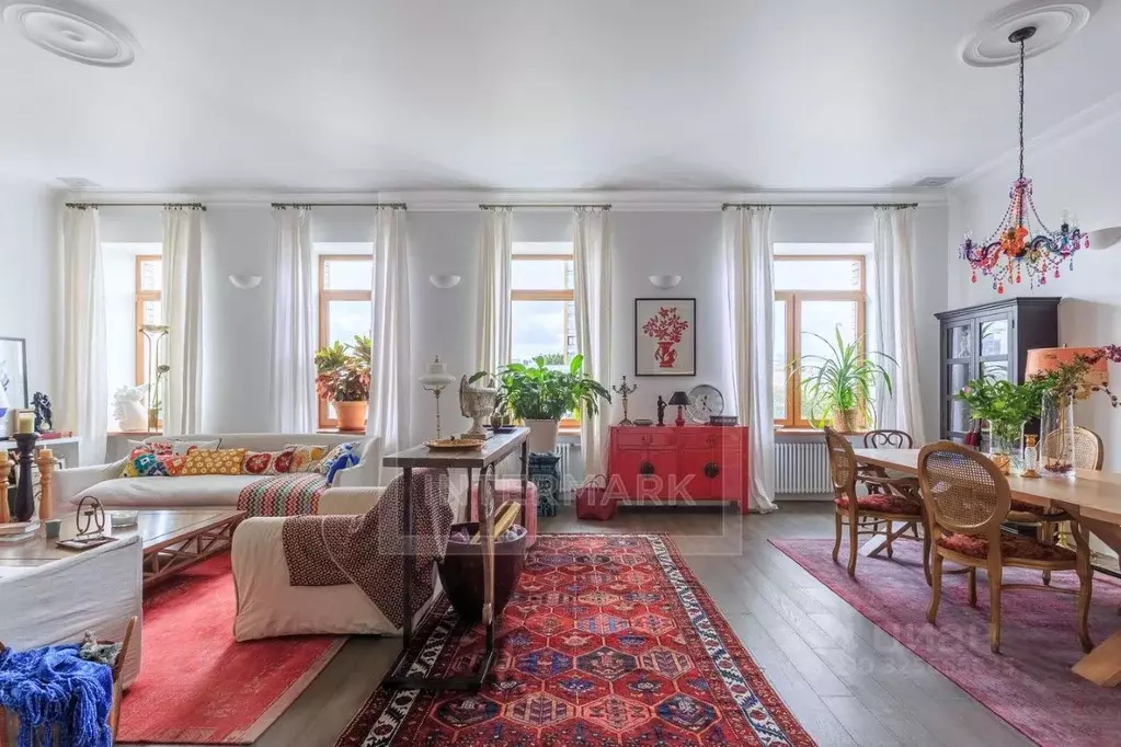 3-к кв. Москва Малая Бронная ул., 4 (115.0 м) - Фото 1