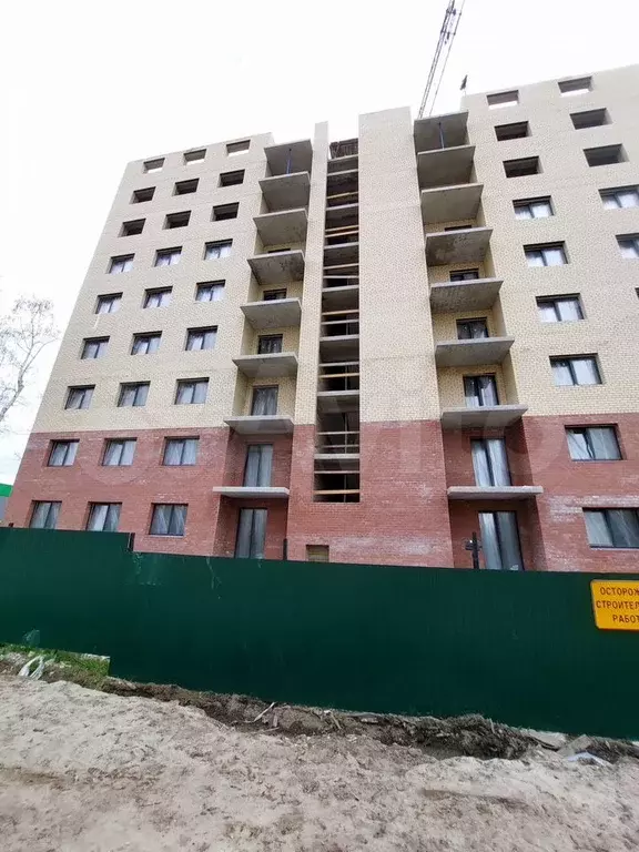 1-к. квартира, 37,9 м, 2/9 эт. - Фото 0
