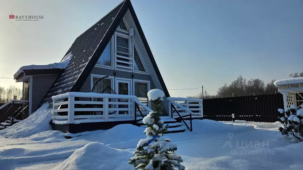 Дом в Ленинградская область, Приозерский район, Красноозерное с/пос, ... - Фото 1