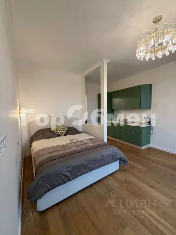 Студия Москва Береговой проезд, 5Ак3 (28.2 м) - Фото 1