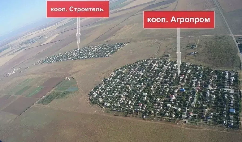 Участок в Крым, Сакский район, Суворовское с/пос, Строитель СНТ ул. ... - Фото 1