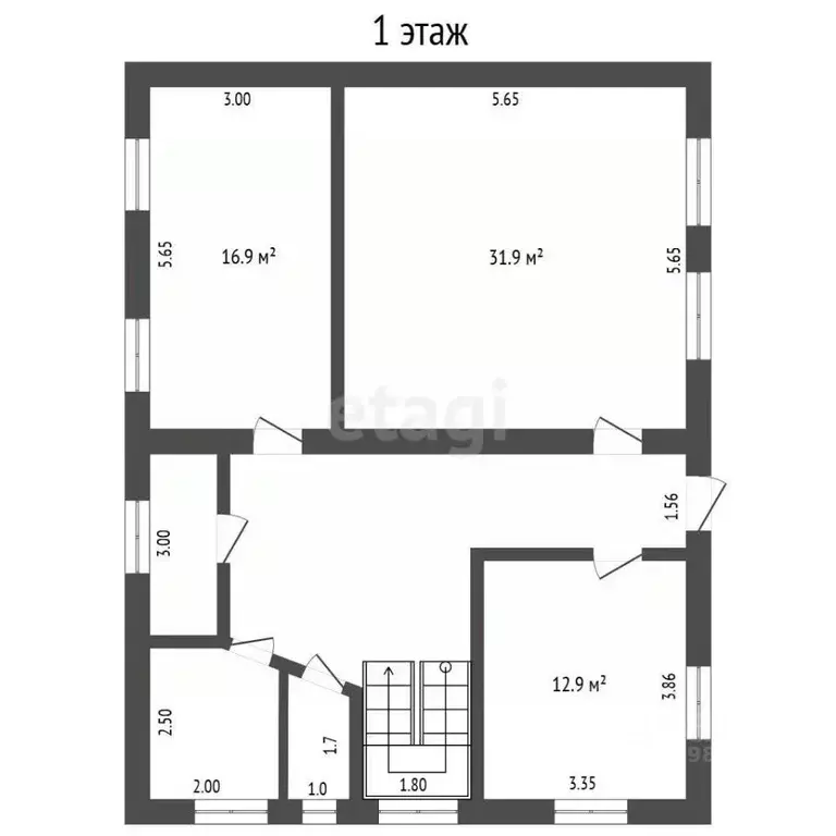 Дом в Крым, Саки ул. Номана Челебиджихана (209 м) - Фото 2