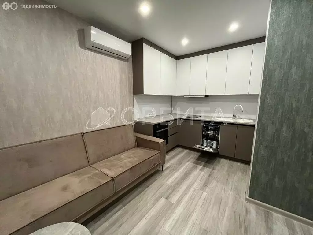 1-комнатная квартира: Тюмень, улица Пожарных и Спасателей, 3к1 (43.5 ... - Фото 1