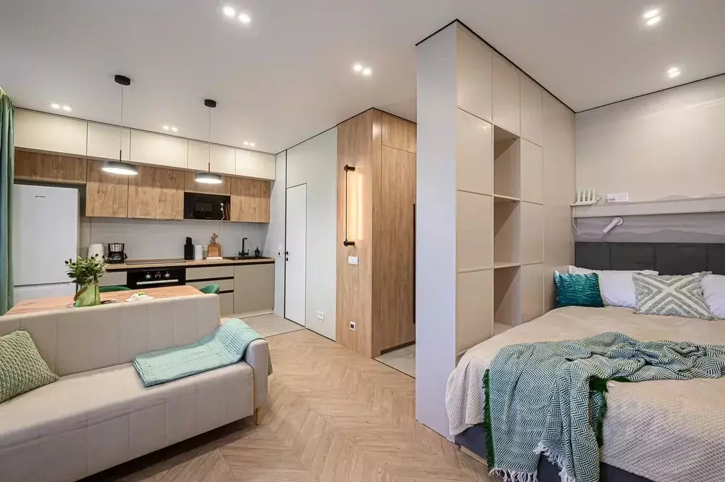 Студия Новосибирская область, Кольцово рп ул. Рассветная, 4 (28.0 м) - Фото 1