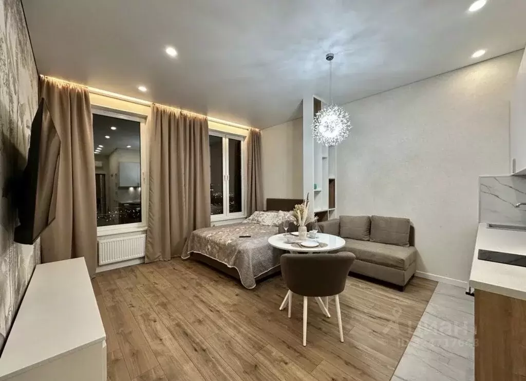 Студия Москва Шелепихинская наб., 34к5 (30.0 м) - Фото 1