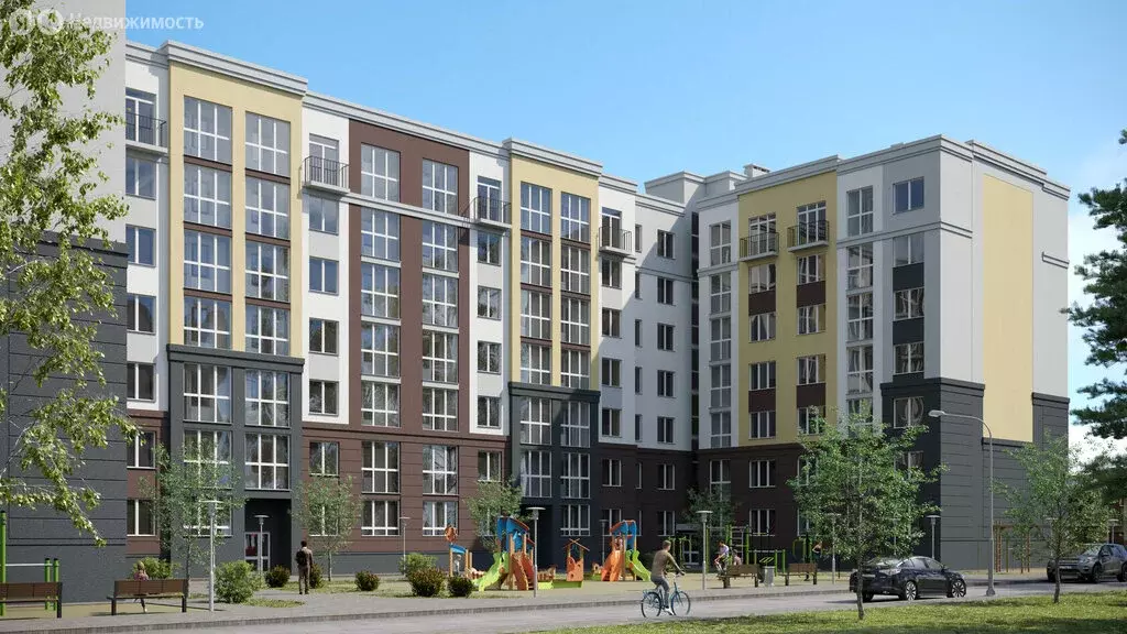 2-комнатная квартира: Гурьевск, Краковский бульвар, 19 (56.11 м) - Фото 1