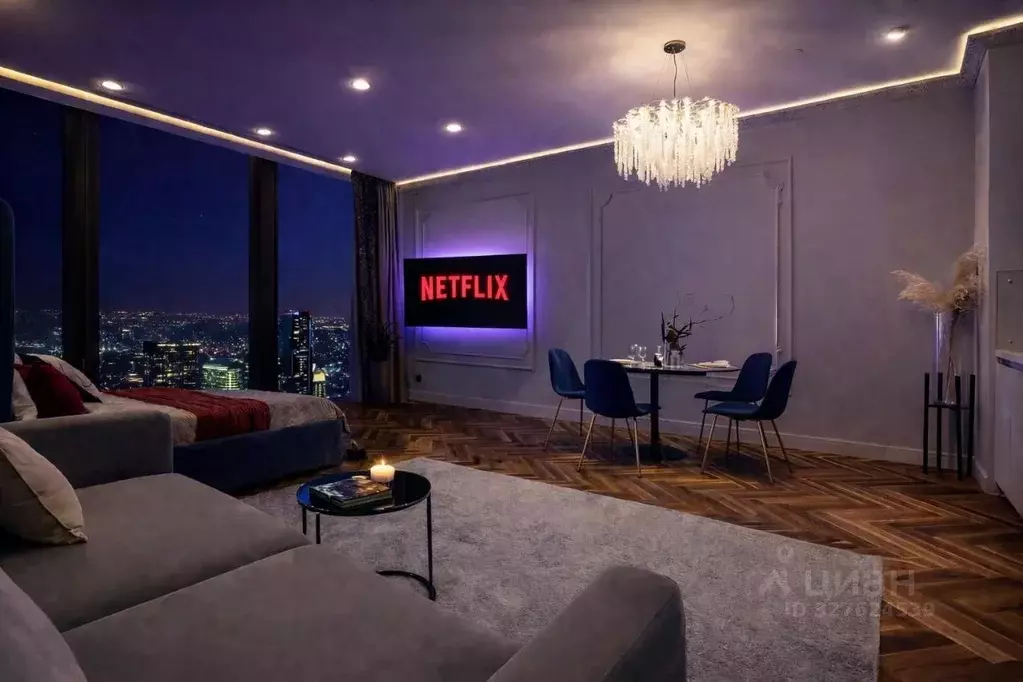 Студия Москва 1-й Красногвардейский проезд, 22с1 (58.0 м) - Фото 2