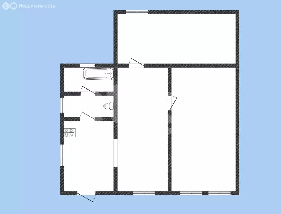 Дом в Черкесск, Подгорная улица (66.2 м) - Фото 1