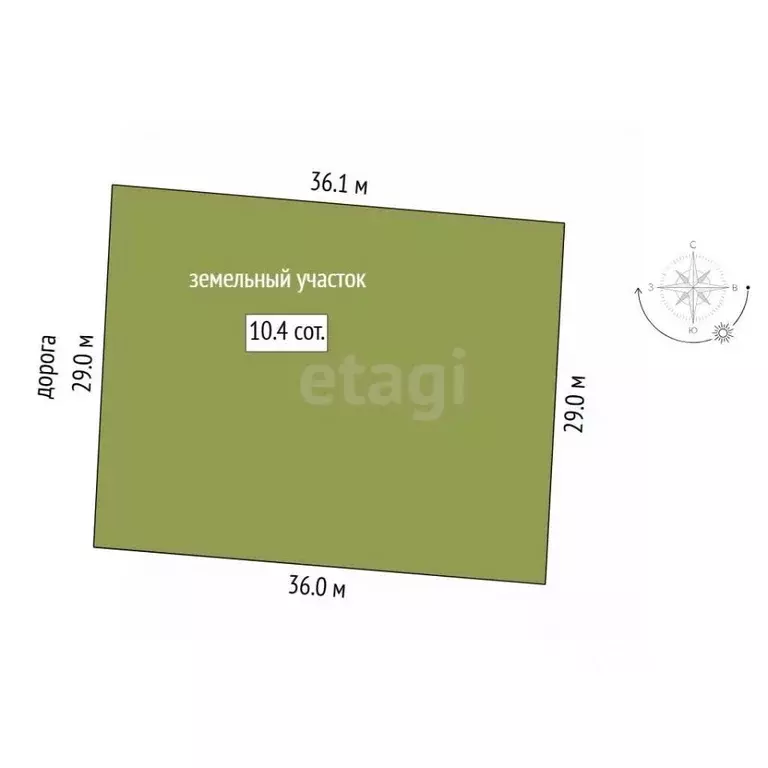 Участок в Тюменская область, Тюмень Факел СНТ, 8-я линия, 309 (10.0 ... - Фото 1