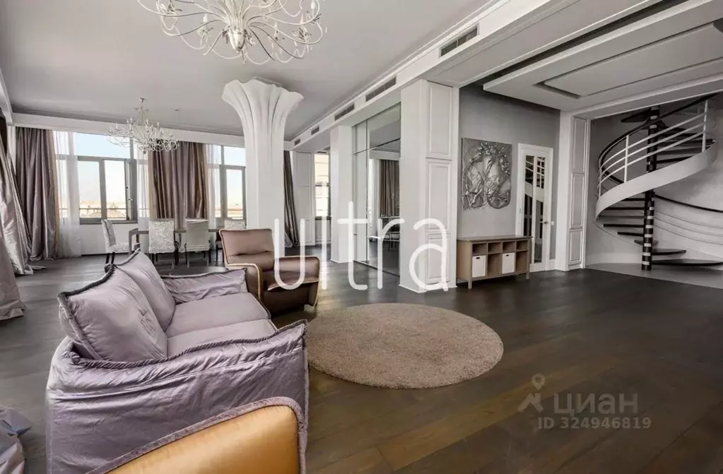 4-к кв. Москва ул. Малая Полянка, 2 (273.0 м) - Фото 2