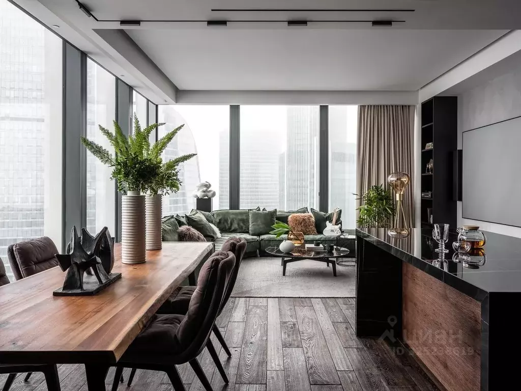 3-к кв. Москва 1-й Красногвардейский проезд, 22с2 (122.9 м) - Фото 1