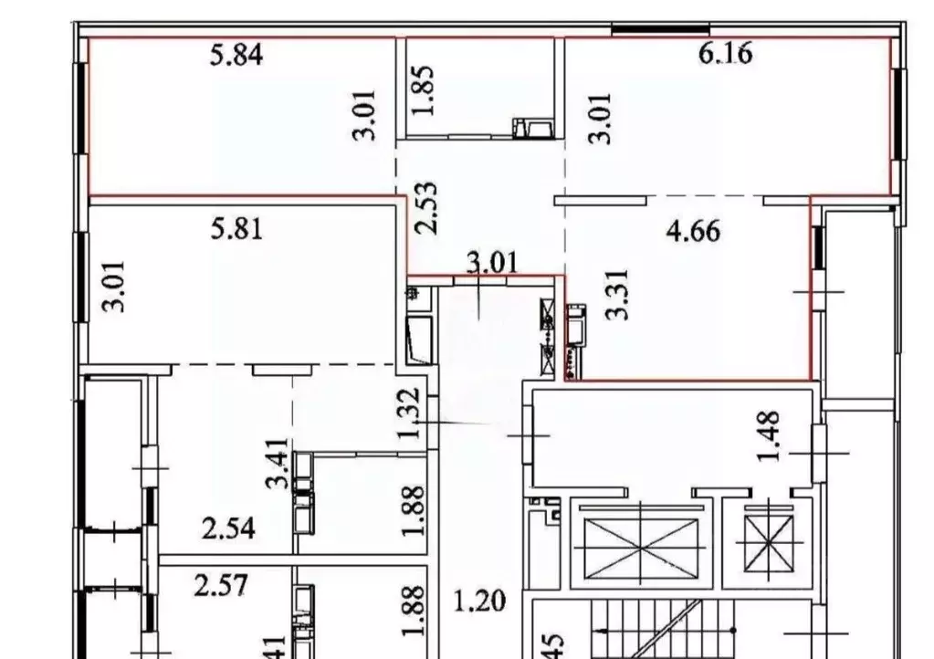 2-к кв. Краснодарский край, Краснодар ул. Питерская, 40к2 (64.0 м) - Фото 2