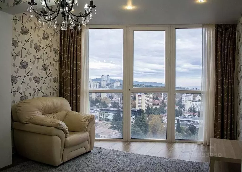 1-к кв. Краснодарский край, Сочи Центральный мкр, ул. Войкова, 27 ... - Фото 1